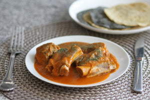 Costillitas en Mole Amarillo