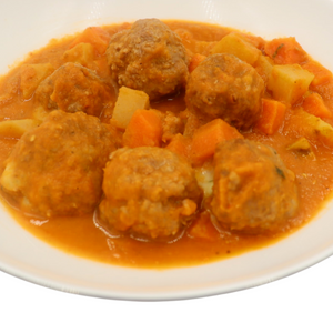 Albóndigas en salsa de chipotle