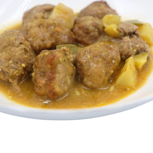 Albóndigas en salsa verde