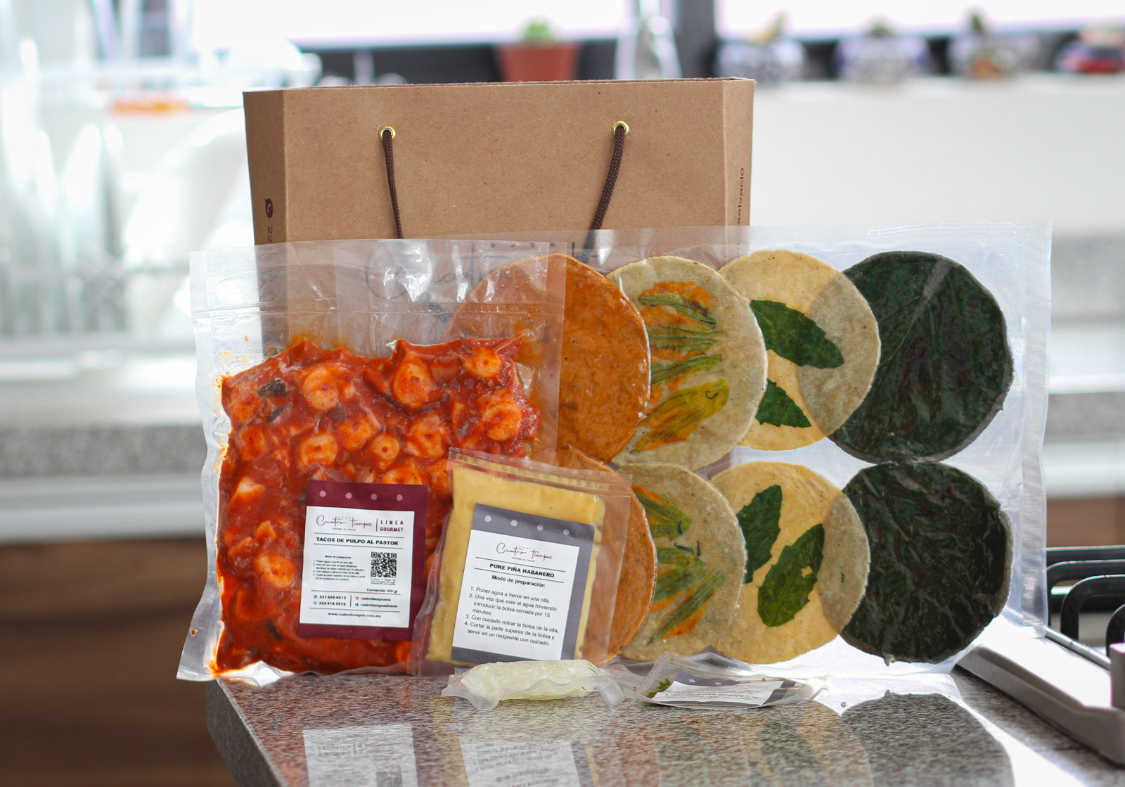 Tacos de Pulpo al pastor