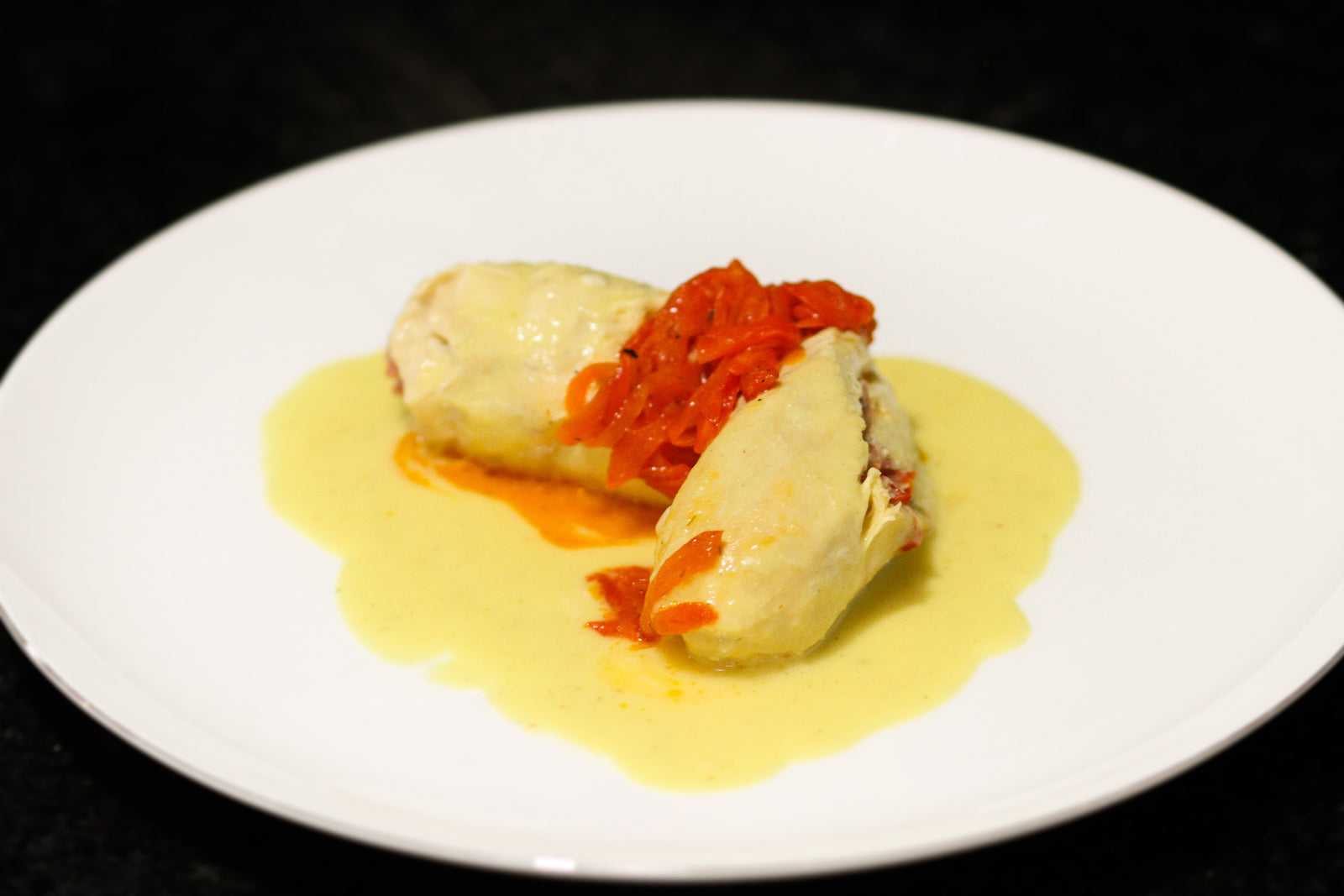 Pechuga Ibérica al Azafrán